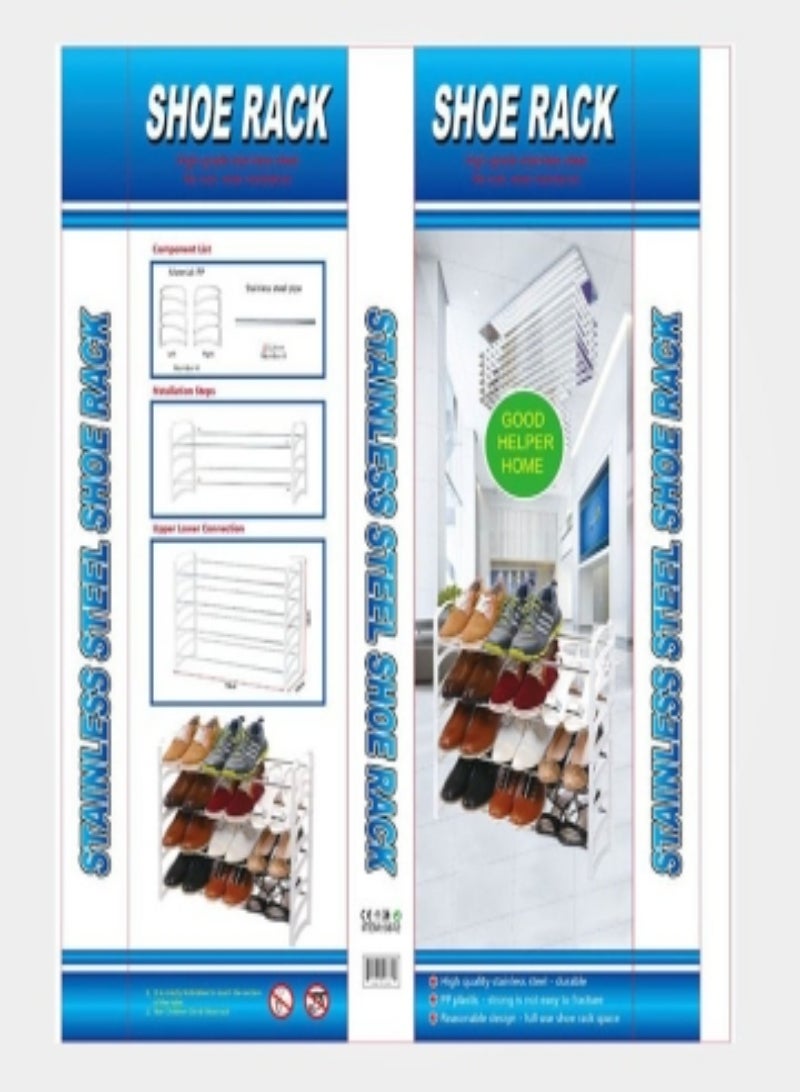 Generic Stainless Steel Shoe Rack 