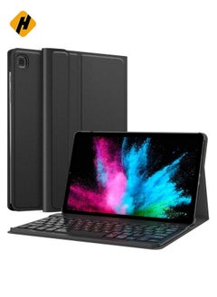 هوها Galaxy Tab S6 Lite 10.4 Case مع لوحة المفاتيح - لوحة المفاتيح اللاسلكية القابلة للفصل - غطاء حامل فوليو نحيف Premium لـ Samsung Galaxy Tab S6 Lite 10.4 بوصة SM -P610 SM -P615 2020 ،  - Image 1