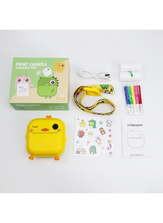 Neutral New High-definition Children's Camera Cartoon Printing Painted Children's Polarizing Camera Small Gift Toy Generation Support - Image 1