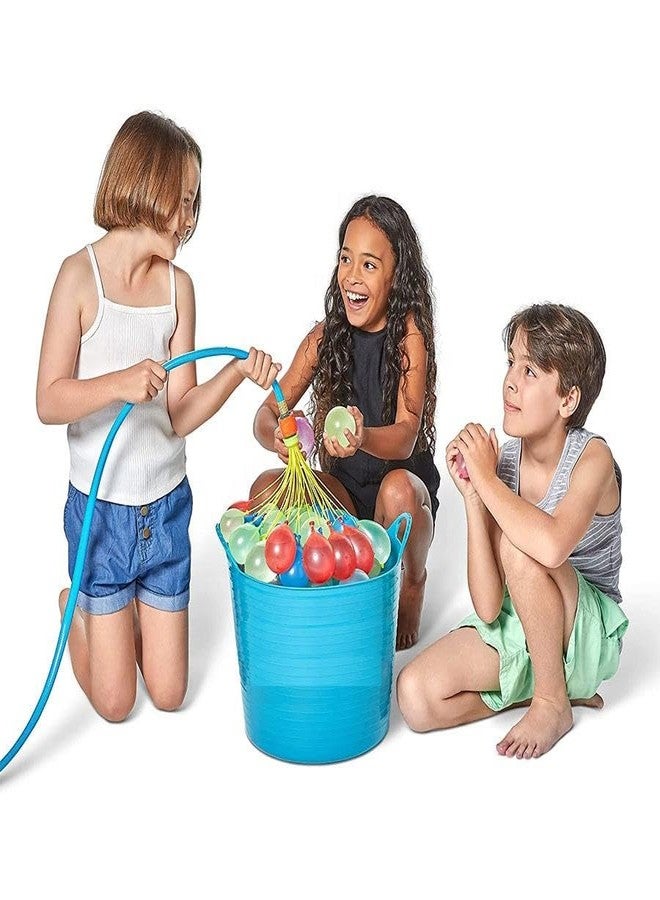 XANTHIC Water Balloons for Kids, Set of 6 Bunch - 222 Balloons, Quick Fill Easy Tie with Universal Tap Adapter, Holi Magic Water Balloons Fight - Image 5