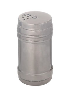 Generic Stainless Steel Salt-Pepper Shakers With Moving Head  Silver 