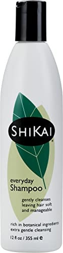 ShiKai Everyday Gentle Shampoo 12 oz Gentle Cleansing Low Detergent Formula With Aloe Vera for Healthy Shiny Hair