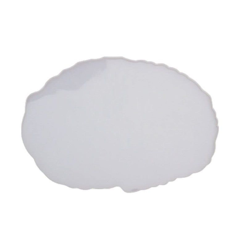R H LIFESTYLE Silicone Oval Tray Plate Dish Casting Resin Molds for DIY Oval Trinket Mould 14 inch - Image 1