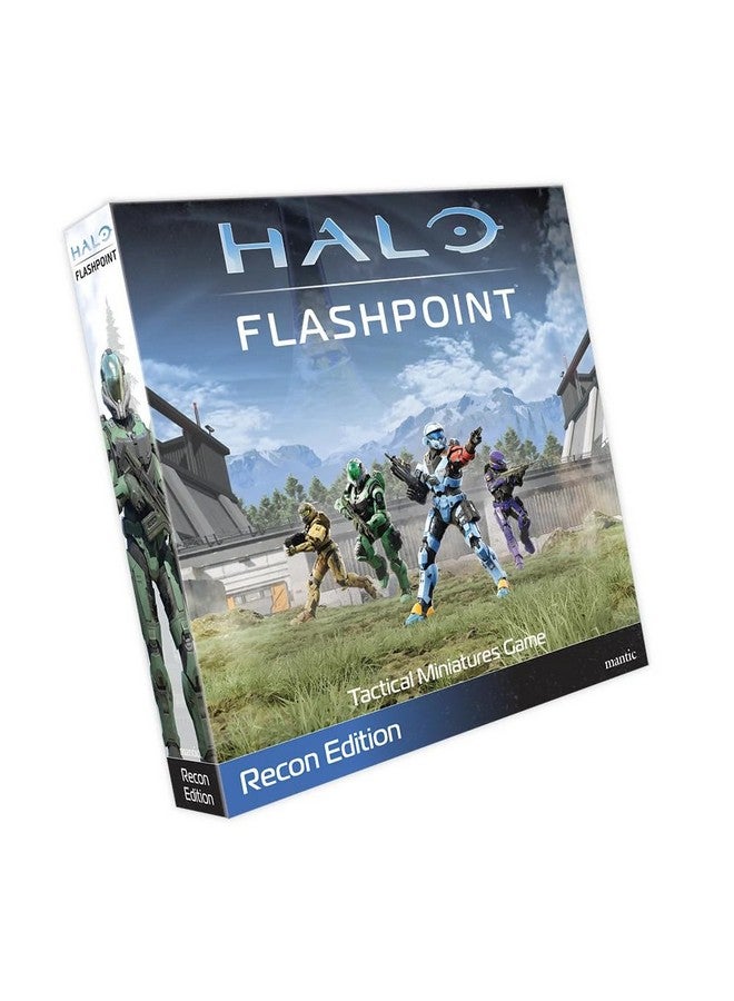 Mantic Halo: Flashpoint (Recon Edition) Tabletop Miniatures Game - Lead Spartan Fireteams! Fast-Paced Tactical Skirmish Game for Kids & Adults, Ages 13+, 2 Players, 60 Min Playtime, Made by Mantic Games - Image 2