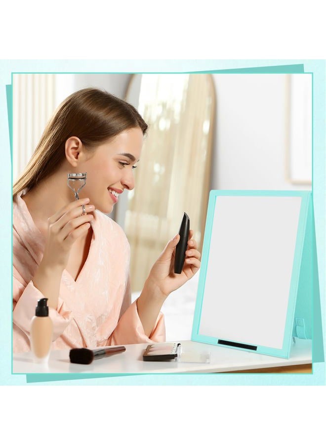 GlikCeil Travel Hanging Mirror Full Length for Dance Bag 33. 5 x 13. 4 Inch Foldable Backstage Mirror for Dancers Artists Aestheticians Home Spa Dance Competition Must Haves(Mint Green) - Image 4