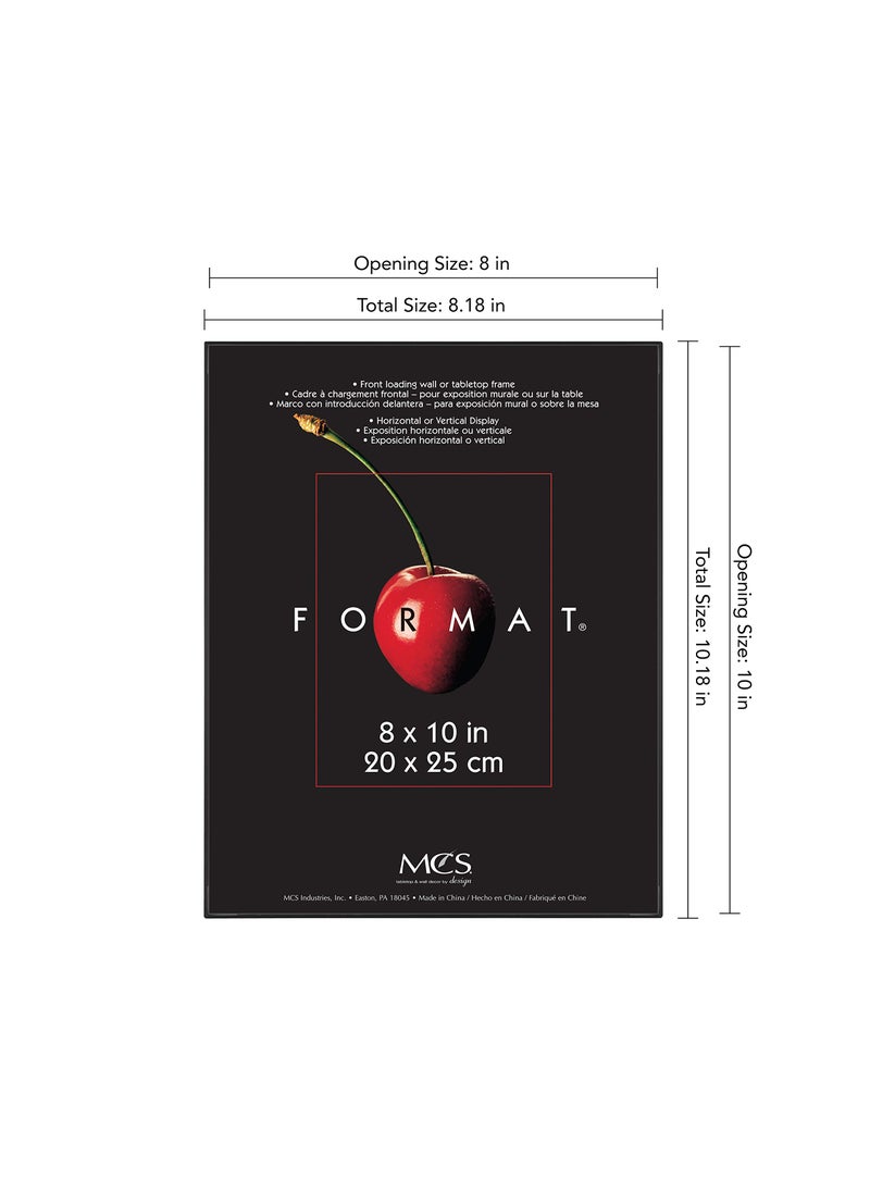 MCS MCS Format Picture Frames  Gallery Wall Frames  Black  8 x 10  6-Pack  - Image 3