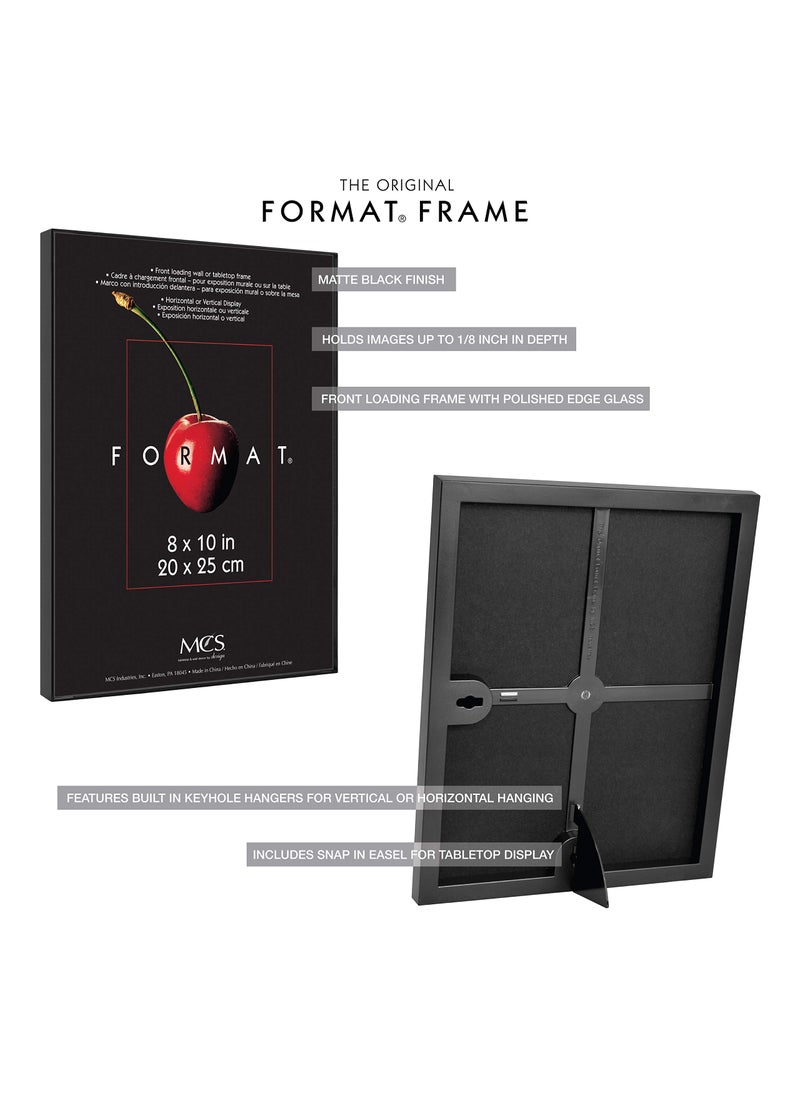 MCS MCS Format Picture Frames  Gallery Wall Frames  Black  8 x 10  6-Pack  - Image 4