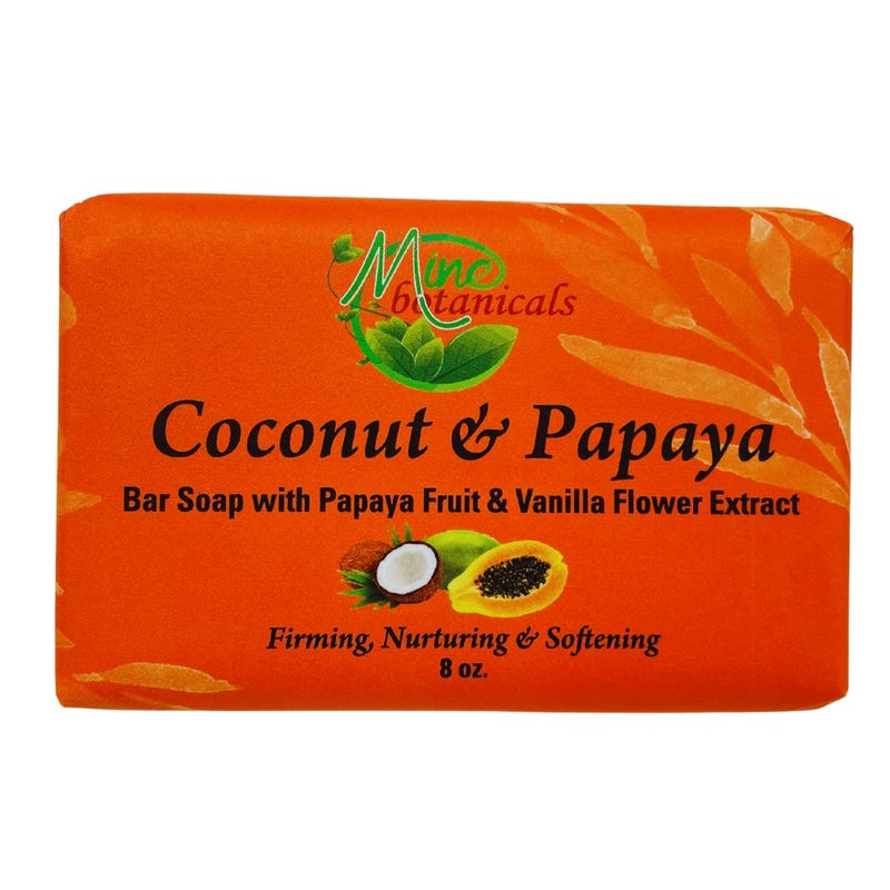 Mine Botanicals Coconut Papaya Bar Soap