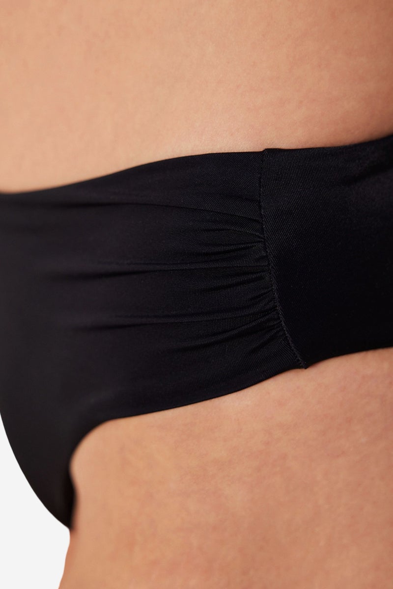 PENTI Basic High Shirred Bikini Bottom - Image 4