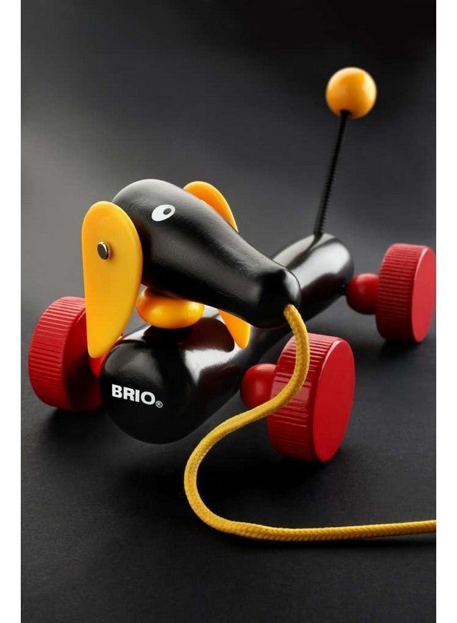 BRIO World - 30332 Pull Along Dachshund | Interactive Toddler Toy | Durable Wooden Construction | FSC Certified Sustainable Wood - Image 5