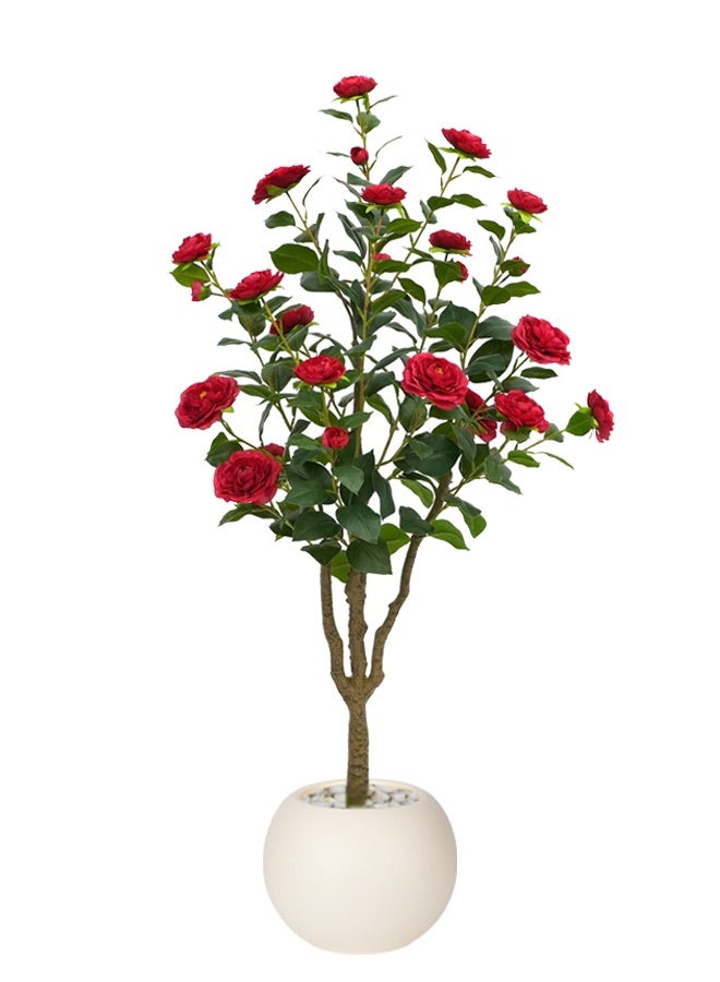 keke Decorative Faux Plant for Indoor & Outdoor Use, Realistic Greenery for Home, Office, Living Room, Patio or Entryway Decor 120CM - Image 1