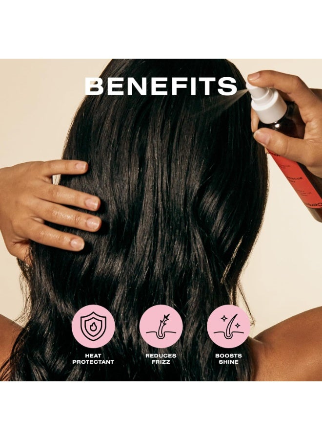 Ceremonia Guava Rescue Spray Superfruit Guava Detangler with UV & Heat Protection, 6.7 Fl Oz | 200 mL - Image 2