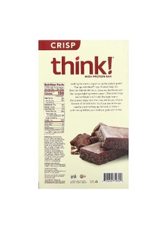 think! Think !, High Protein Bar, Chocolate Crisp, 10 Bars, 1.48 oz (42 g)  - Image 2