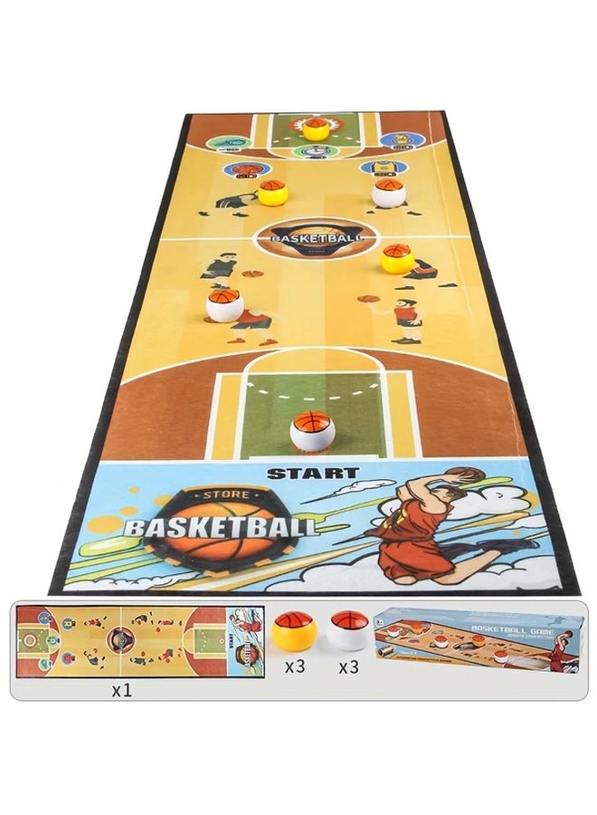 Battle Basketball Puzzle Board Game Interactive Play Mat For Indoor Outdoor Fun Family Gatherings - Image 1