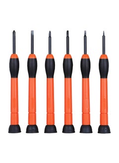 Taparia Taparia PSFP-6 Precision Screw Driver Set, Orange & Black, 6 Pieces  - Image 3