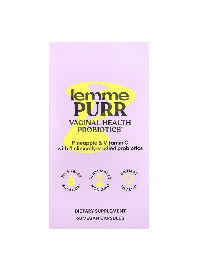 ليمي  ليمي، بور، بروبيوتيك صحة المهبل، 60 كبسولة نباتية - Image 2