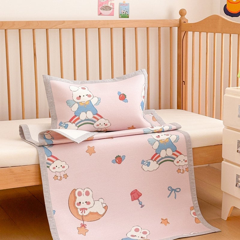 Hot-selling A-grade Children's Ice Silk Mattress for Baby Cribs - Machine  Washable - Image 2