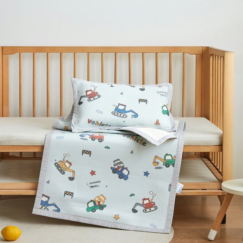 Hot-selling A-grade Children's Ice Silk Mattress for Baby Cribs - Machine  Washable - Image 1