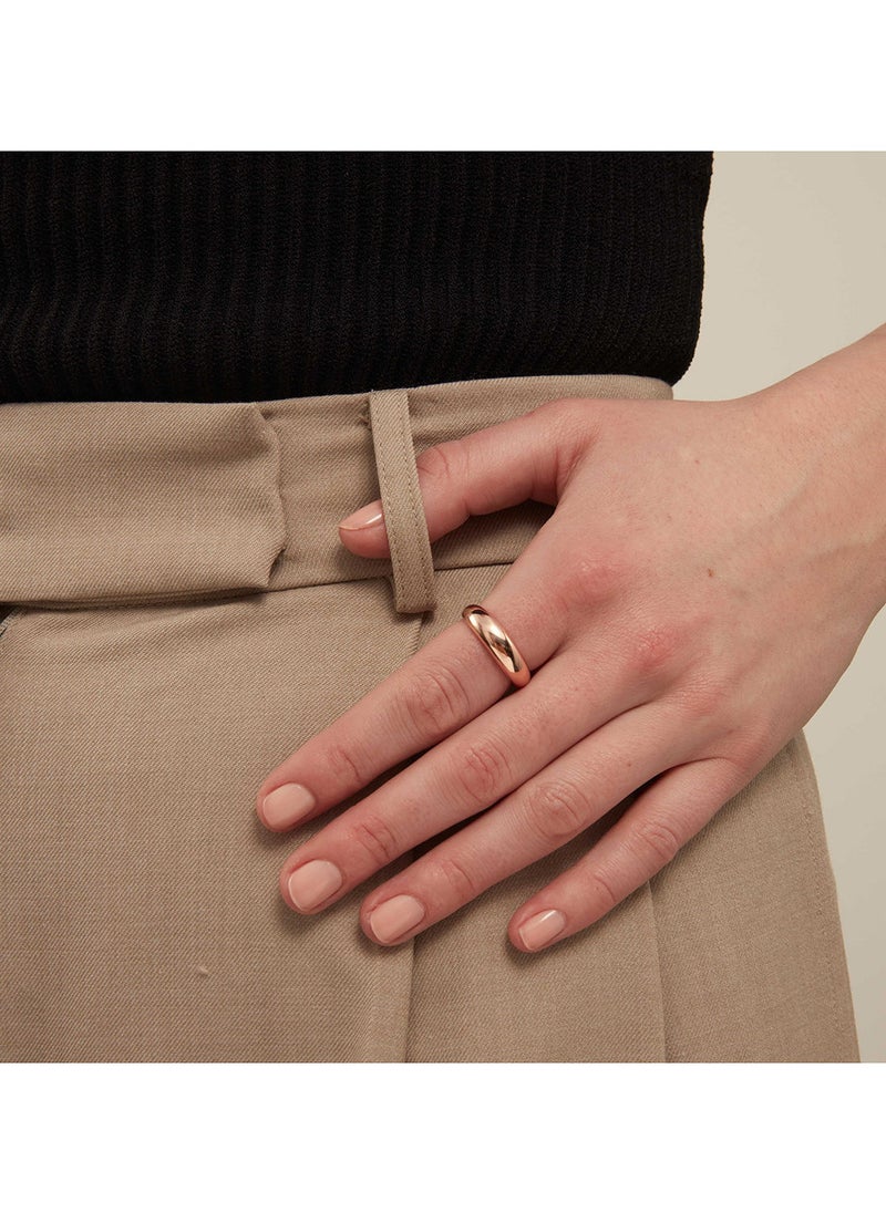 ORELIA LONDON Slim Domed Ring  - Image 2