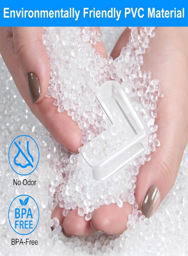 12 Pack Corner Protectors, Baby Proofing Corner Guards, Clear and Transparent Corner Bumper & Edge Cushion for Furniture, Table, Cabinet Sharp Corner & Edge, Baby Safety Material (L-Shaped) - Image 3