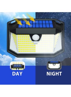 General Solar Security Lights Outdoor,Motion Sensor 202LED 3 Modes 270° Wide Angle Solar Garden Lights IP65 Waterproof Solar Wall Light for Front Door,Garage,Fence  - Image 2