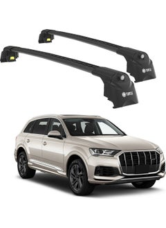 TURTLE Audi Q7 (4m) 2016-2023 Air2 Intermediate Rail Black  - Image 1