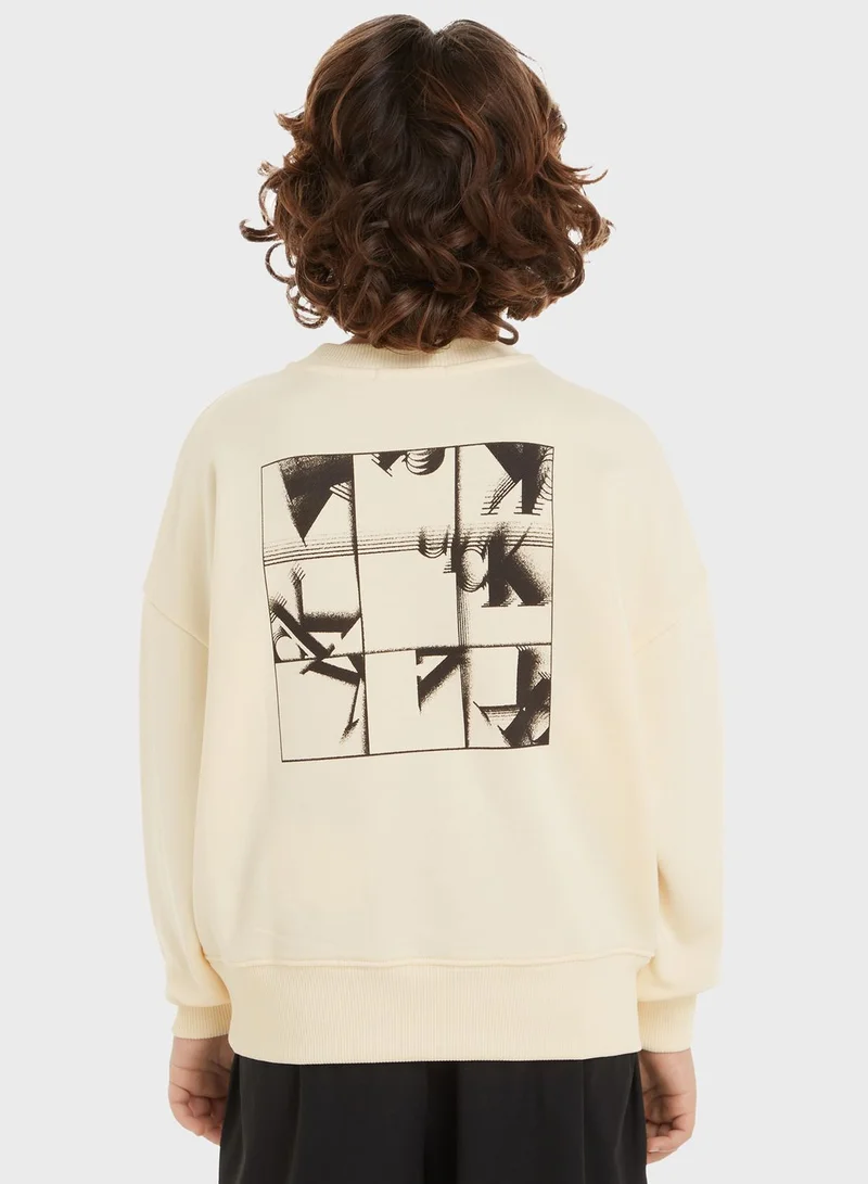 Calvin Klein Jeans Kids Logo Sweatshirt