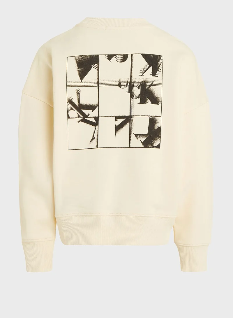 Calvin Klein Jeans Kids Logo Sweatshirt