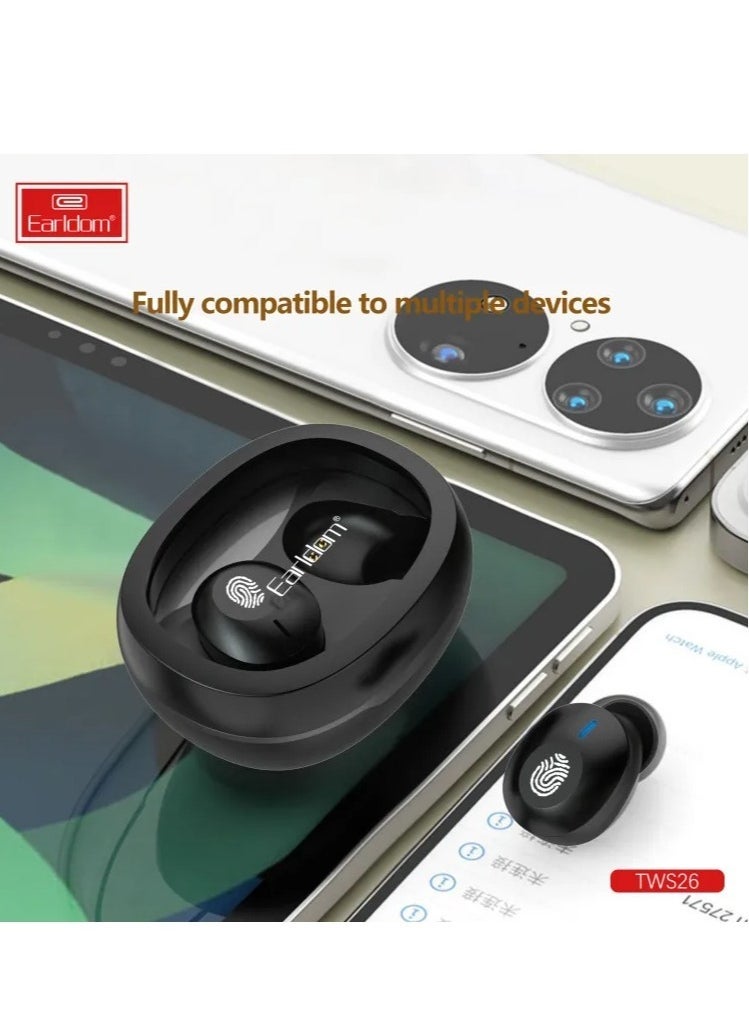JAJEEK - "BT5.1 Mini Wireless Earbuds – Immersive Stereo Sound, TWS Bluetooth 5.1 Earphones for Mobile Phones" - Image 1