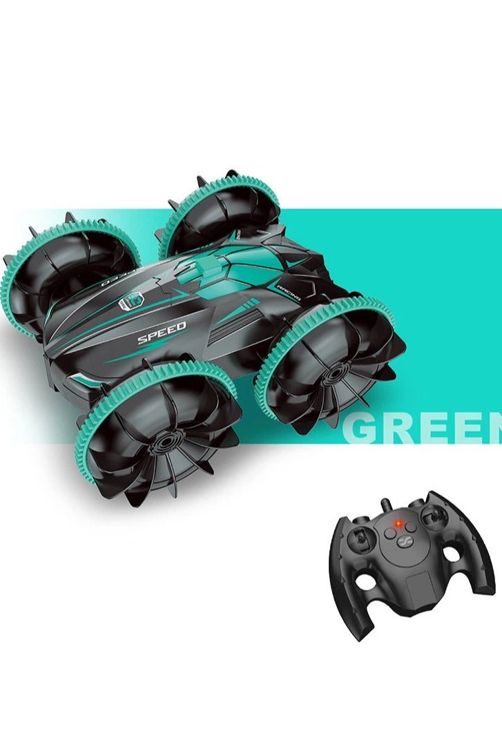 Remote control car toys, amphibious vehicles, children's remote control cars, electric rolling special effects, waterproof