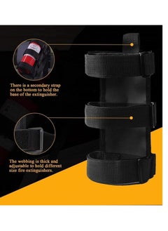 TLAXCA Adjustable Roll Bar Fire Extinguisher Mount Holder 3 lb for Jeep Wrangler Unlimited CJ YJ LJ TJ JK JKU JL JLU 4XE,(Black, Fire Extinguisher not included)  - Image 5