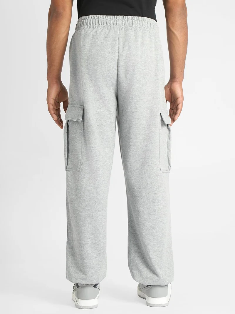 NOBERO  Grey Cargo Utility Joggers for Men for Men | Best Price UAE