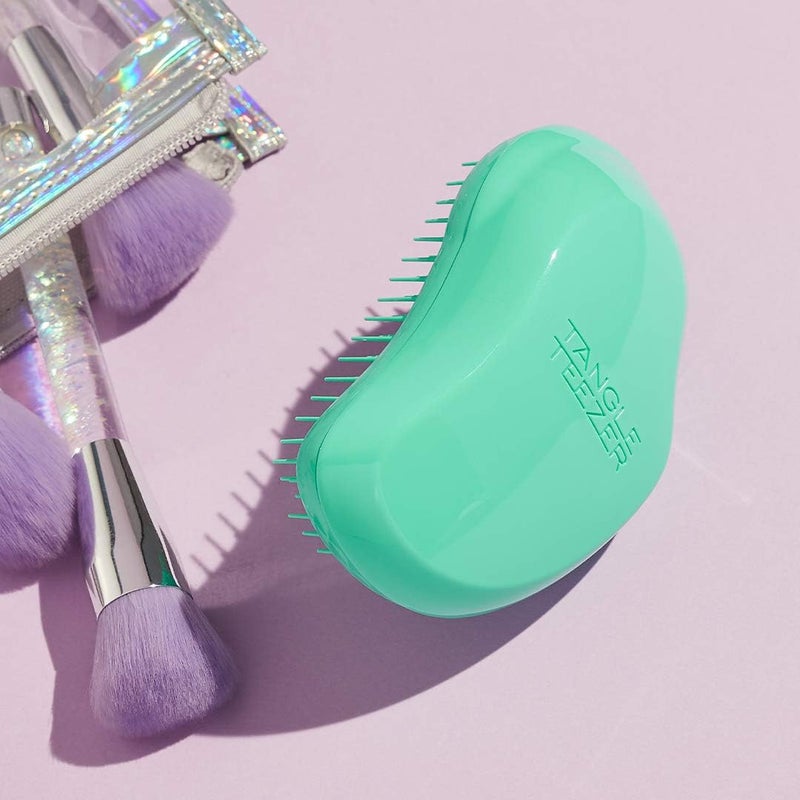 TANGLE TEEZER Original Detangling Hair Brush Tropicana Green - Image 4