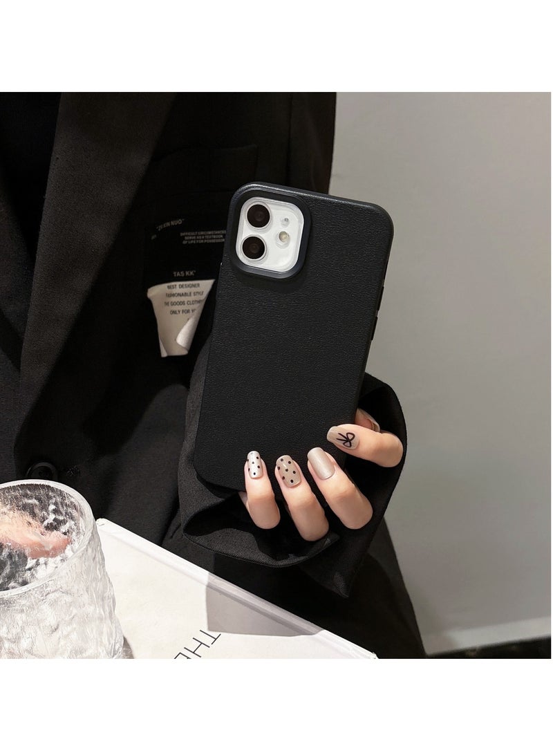 NIBEMINENT Dermal Ridges Protective TPU Case Cover For iPhone 17 Pro Max, Classic Black