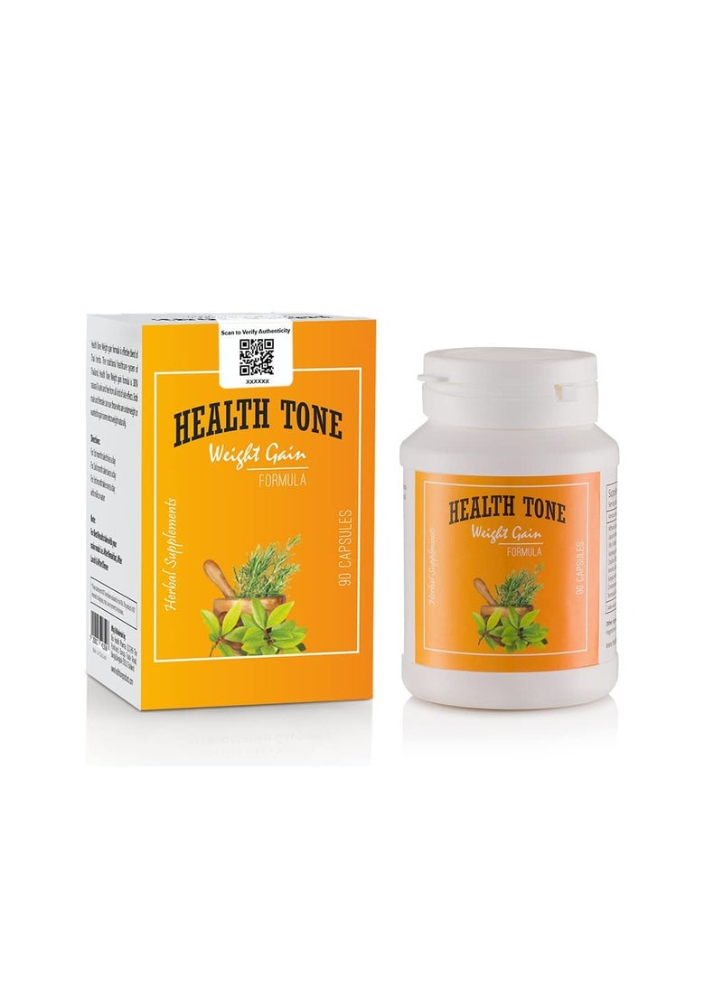 Health Tone Weight Gain Capsules - 90 Capsules - Image 1