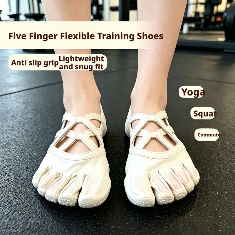 High Quality Five-Finger Toe Split Elastic Sports Fitness Socks Shoes Women Yoga Dance Training Casual Shoes - Image 2