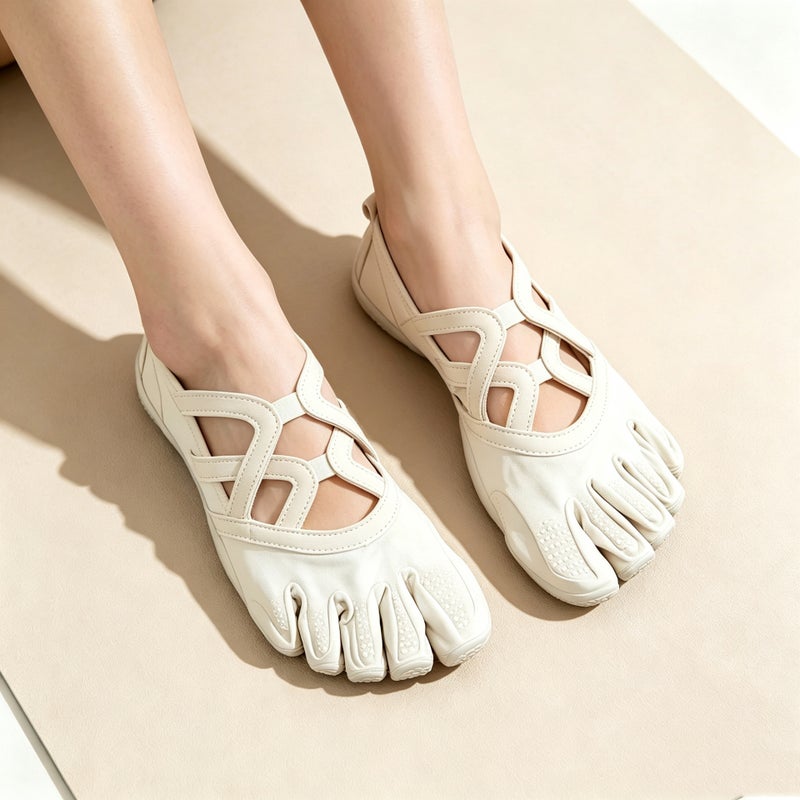 High Quality Five-Finger Toe Split Elastic Sports Fitness Socks Shoes Women Yoga Dance Training Casual Shoes - Image 3