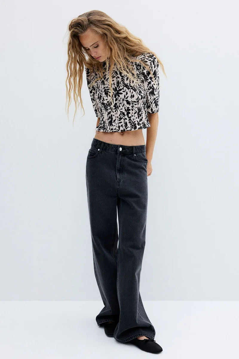 H&M Smocked Blouse