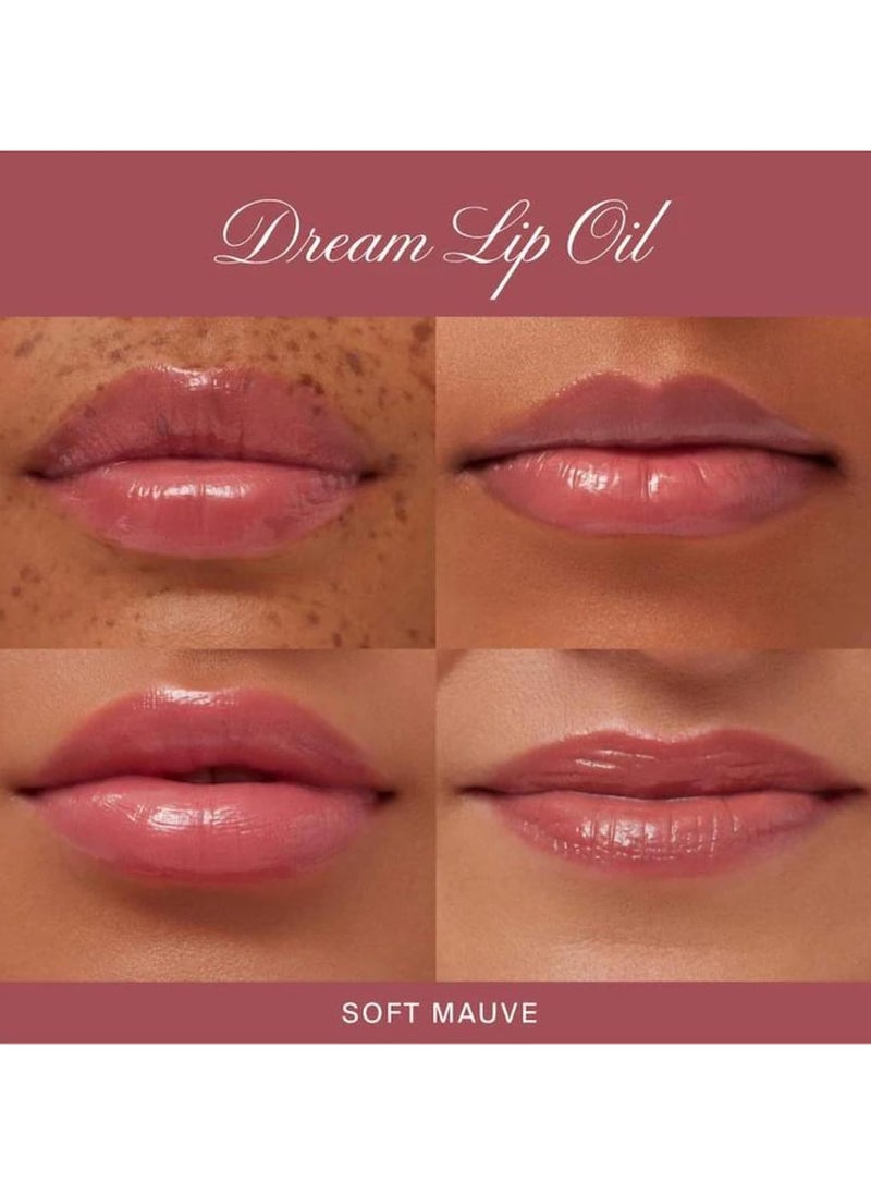 SUMMER FRIDAYS - Dream Lip Oil - Tinted Lip Oil with Moisturizing Sheer Coverage, High-Shine and Deep Hydration - Non-Sticky Formula for Long-Lasting Softness - Soft Mauve (0.15 Oz) - Image 1