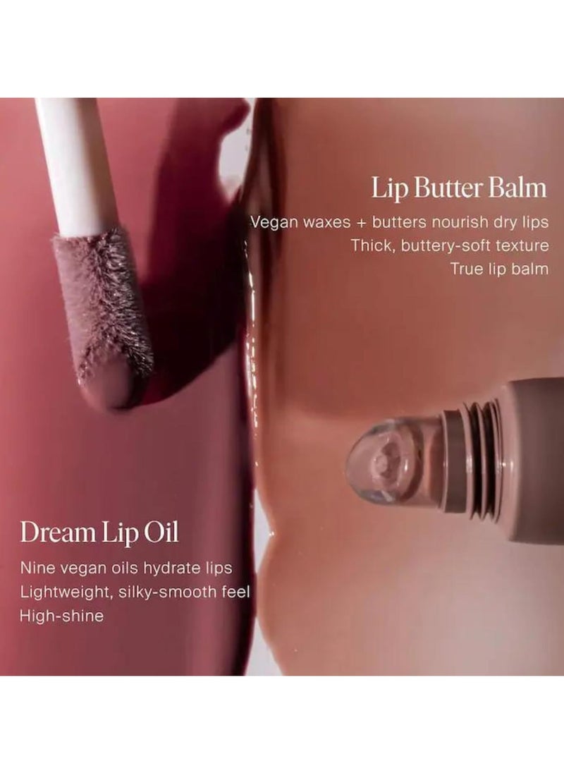 SUMMER FRIDAYS - Dream Lip Oil - Tinted Lip Oil with Moisturizing Sheer Coverage, High-Shine and Deep Hydration - Non-Sticky Formula for Long-Lasting Softness - Soft Mauve (0.15 Oz) - Image 1