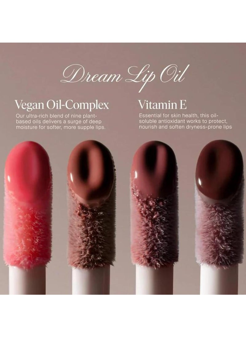 SUMMER FRIDAYS - Dream Lip Oil - Tinted Lip Oil with Moisturizing Sheer Coverage, High-Shine and Deep Hydration - Non-Sticky Formula for Long-Lasting Softness - Soft Mauve (0.15 Oz) - Image 1
