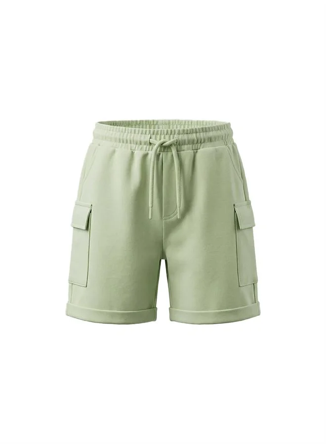 أطفال وأكثر Babies & More Toddler Boys Green Shorts