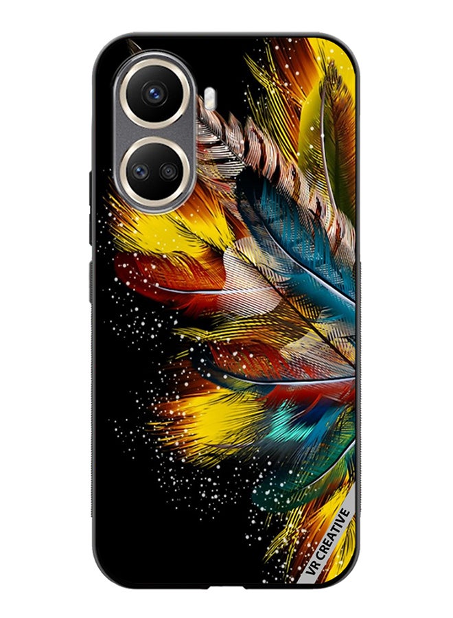 VR CREATIVE Protective Case Cover For Huawei Nova 10 SE Flower Design Multicolour - Image 1