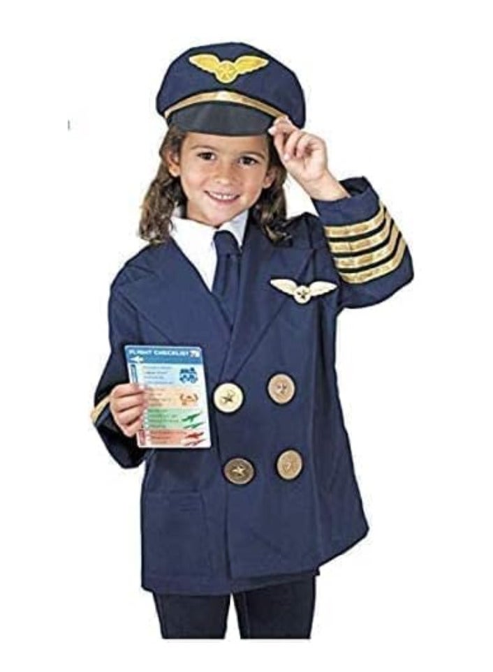 Le Sheng Kid's Pilot Costume, Size Fits Most Children 3-8 Years Years Old, Role Play Costume, No 0995 - Image 4