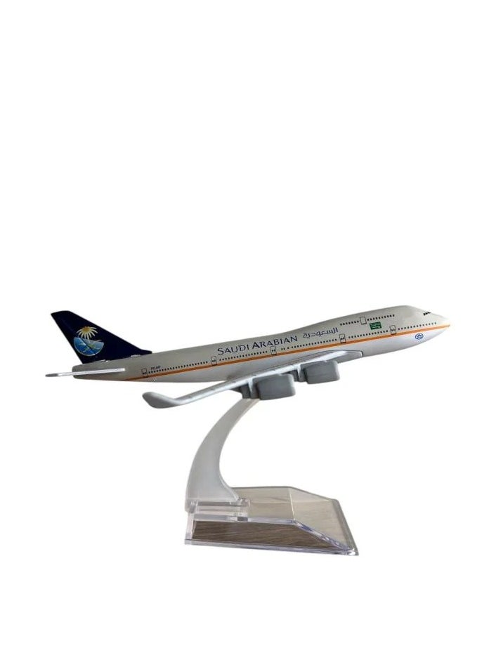 Saudi Arabia plane model, small size, metal, size 16  - Image 1