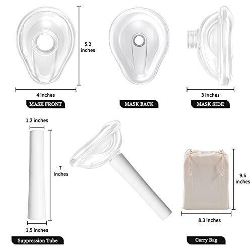 TroyStudio Vocal Dampener, High Quality Silicone Voice Silencer for Singing Practice, Warm-up, Stress Relief Scream Jar, Anger Management Shouting Vase, Portable Soft Odorless Soundproof Mask - Image 2