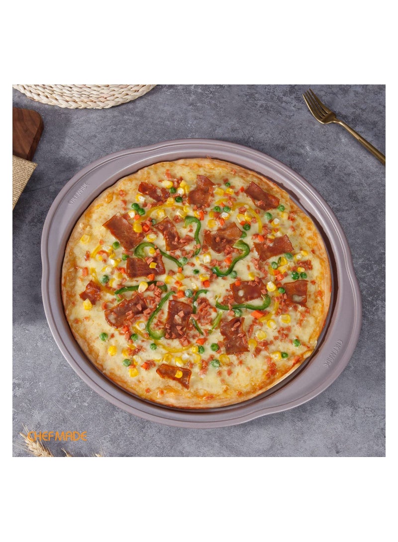 شيف ميد صينية بيتزا 14 بوصة مع فتحات غير لاصقة أواني خبز - Image 3