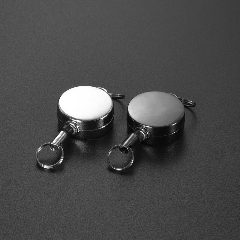 H56 Super Small Retractable Key Chain with Stretch Cord, Anti-Loss Anti-Theft Key Ring, Easy Pull - Image 3