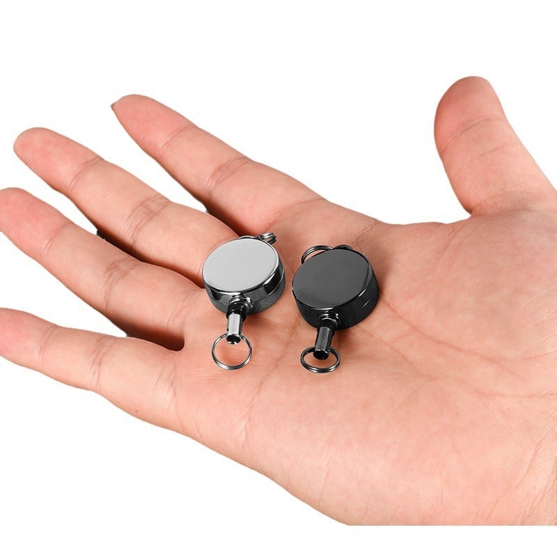 H56 Super Small Retractable Key Chain with Stretch Cord, Anti-Loss Anti-Theft Key Ring, Easy Pull - Image 5