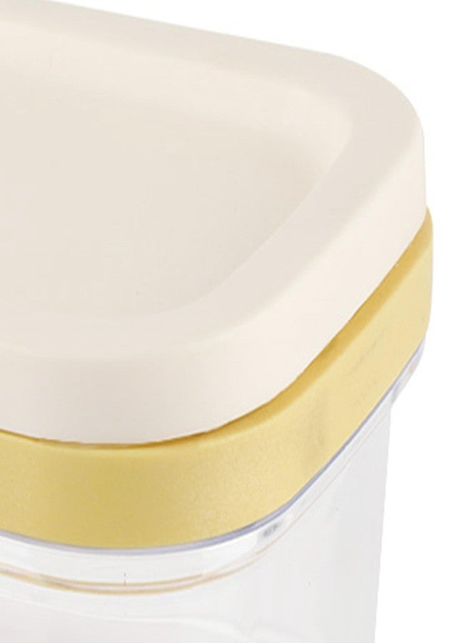 Luatoxry Butter Cutter and Storage Case, Airtight Butter Dish that Cuts into Slices, Transparent Butter Storage Box with Lid and Cutting Net for Cheese Cutting, 6.7x3.9x2.8in - Image 5